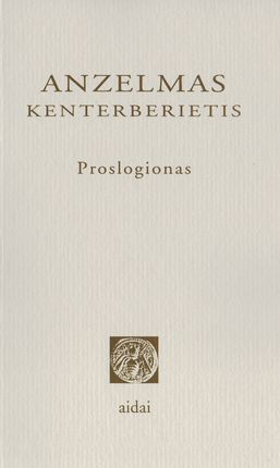 Proslogionas Anzelmas Kenterberietis knygu namai Tenerifeje