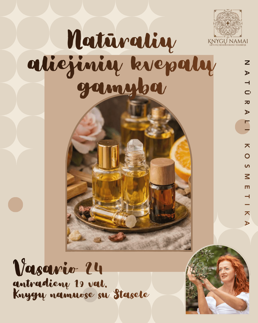 Natūralių aliejinių kvepalų dirbtuvės „Pulso alchemija“