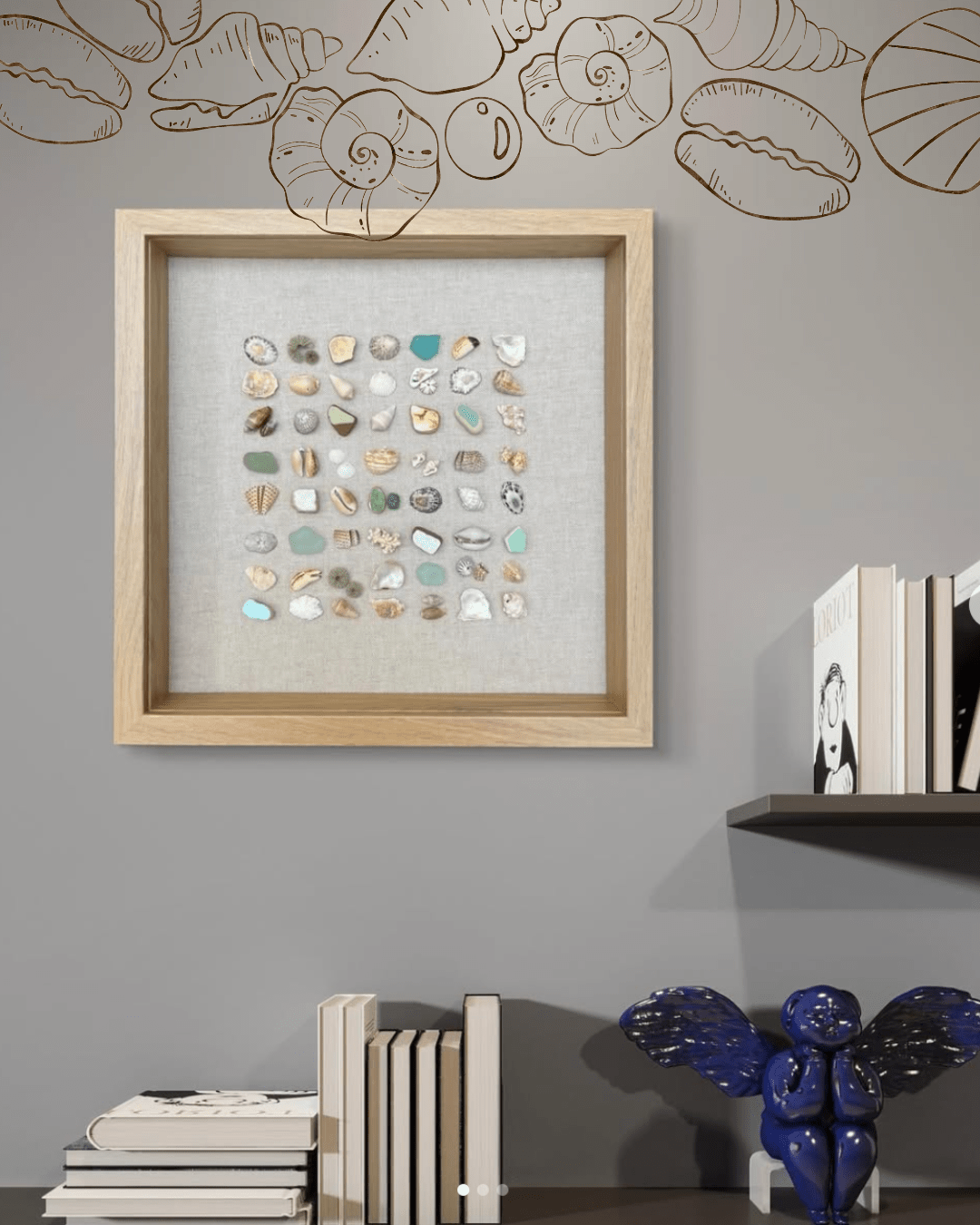 Kūrybinės kriauklių mozaikos dirbtuvės | „Kai jūra tampa paveikslu“