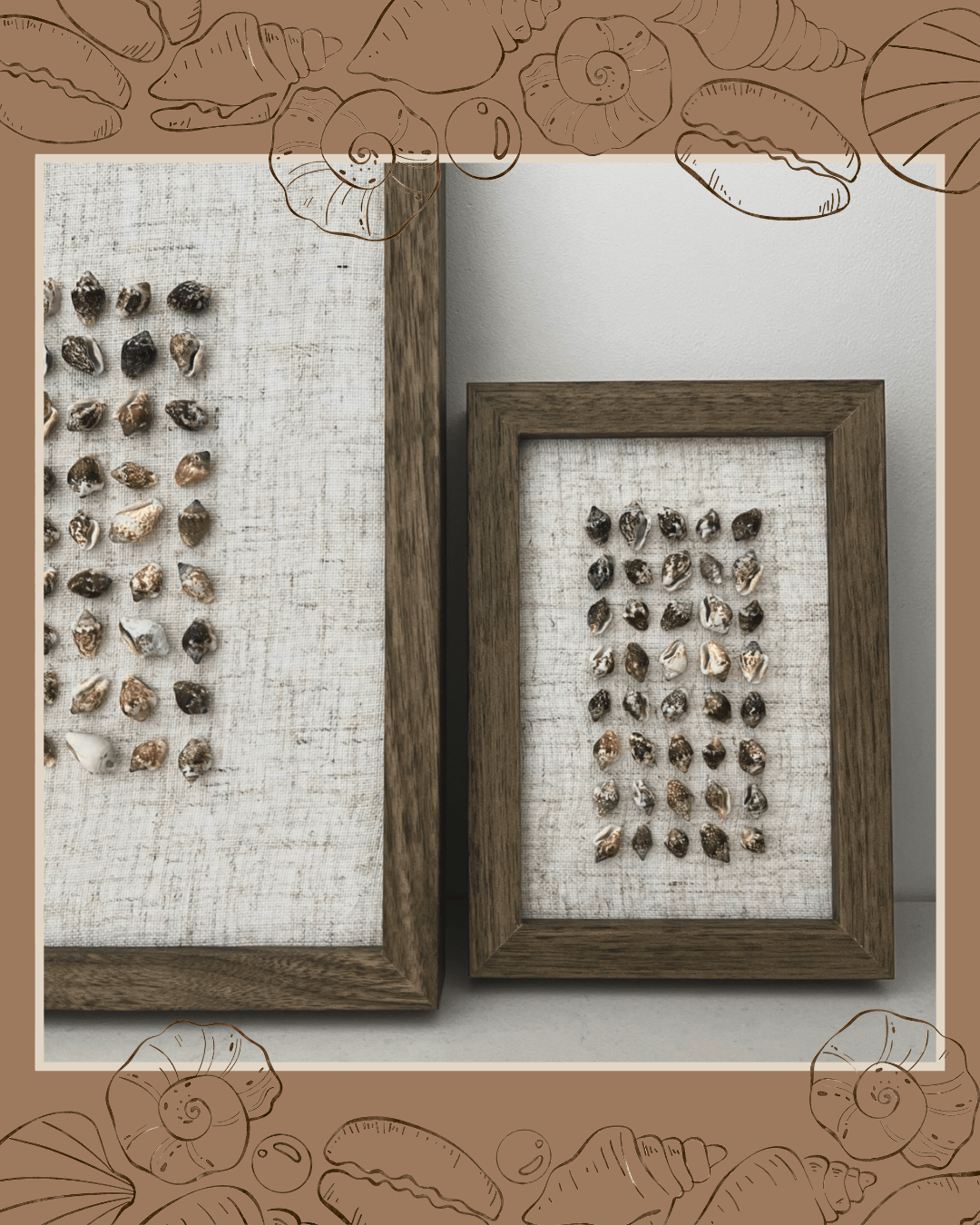 Kūrybinės kriauklių mozaikos dirbtuvės | „Kai jūra tampa paveikslu“