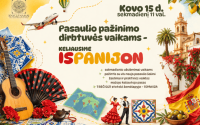 Knygų namuose vyko pasaulio pažinimo dirbtuvės – keliavome į Ispaniją | 2026-03-15