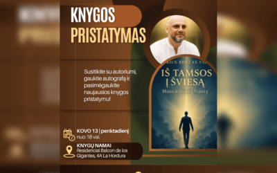 „Iš tamsos į šviesą”: jaukus ir atviras knygos pristatymo vakaras Knygų namuose | 2026-03-13