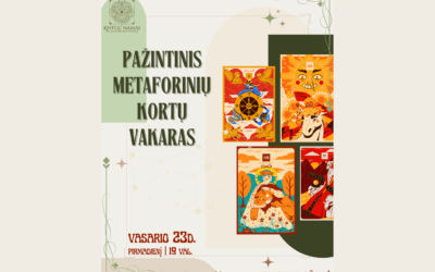 Kai kortos prabyla: vakaras, kviečiantis pažinti save iš naujo | 2026-02-23