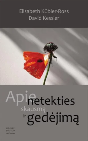 Apie netekties skausmą ir gedėjimą: kaip atrasti skausmo prasmę išgyvenant penkis netekties etapus | Kübler-Ross Elisabeth, Kessler David