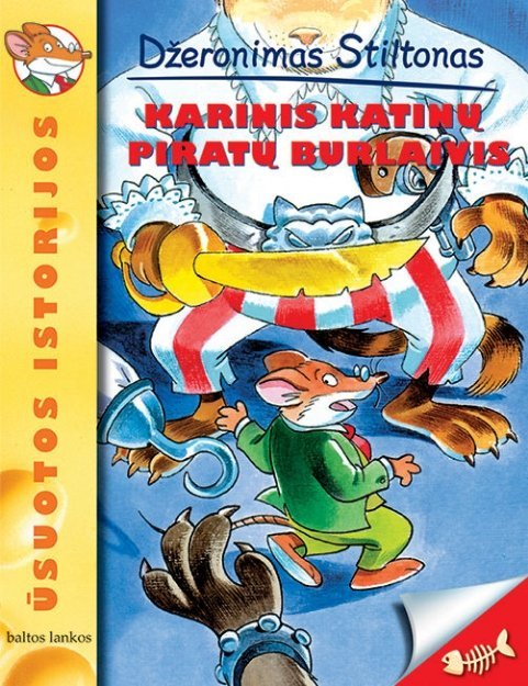 Džeronimas Stiltonas. Karinis katinų piratų burlaivis | Elisabetta Dami