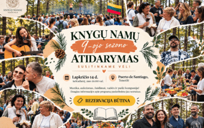 📚 KNYGŲ NAMŲ 9-OJO SEZONO ATIDARYMAS – SUSITINKAME VĖL 🎉 2026-11-14!